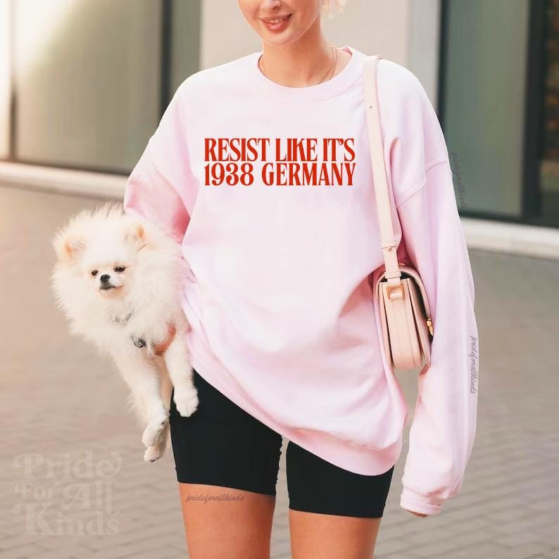Resist like it's 1938 Germany | fight fascism | resist tshirt | social justice | leftist shirt | anti fascism | anti capitalist | libeal