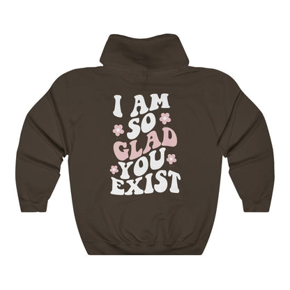 Im so glad you exist | aesthetic hoodie | mental health hoodie | suicide awareness | invisible illness | Suicide Prevention