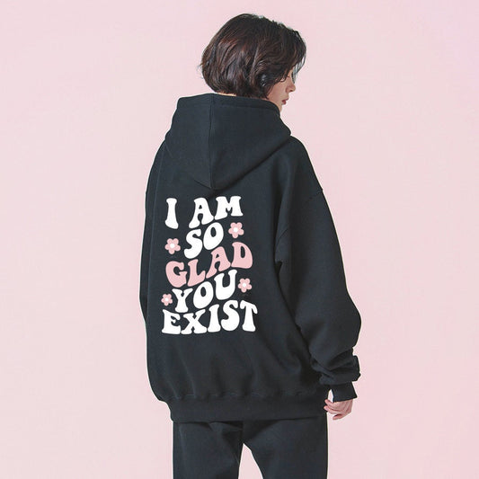 Im so glad you exist | aesthetic hoodie | mental health hoodie | suicide awareness | invisible illness | Suicide Prevention