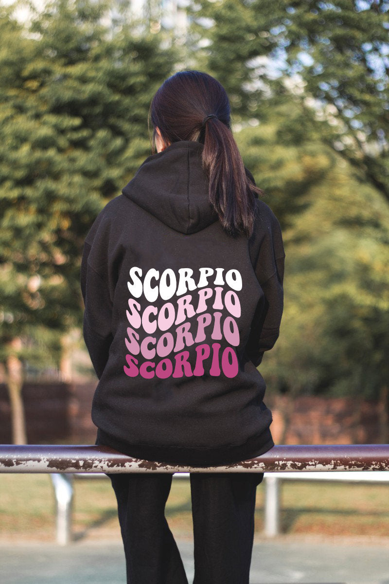 Scorpio Hoodie | scorpio sweatshirt | scorpio aesthetic | aesthetic hoodie | zodiac sign hoodie | vsco girl hoodie | 90s aesthetic hoodie |