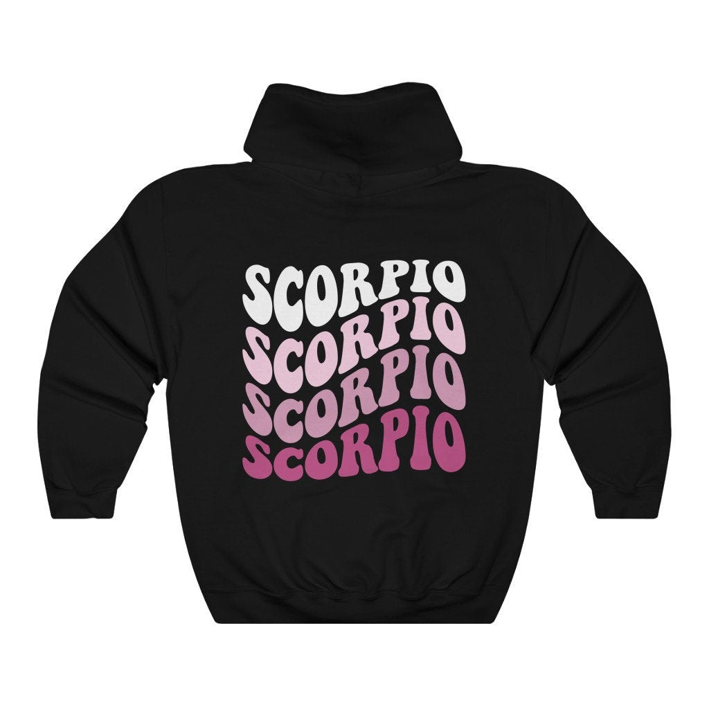 Scorpio Hoodie | scorpio sweatshirt | scorpio aesthetic | aesthetic hoodie | zodiac sign hoodie | vsco girl hoodie | 90s aesthetic hoodie |