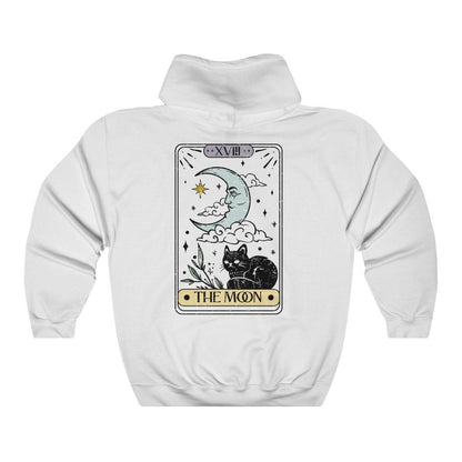 tarot hoodie | tarot card hoodie | tarot cat hoodie | mystical witch hoodie | witchy lesbian hoodie | feminist witch hoodie | vcsco girl