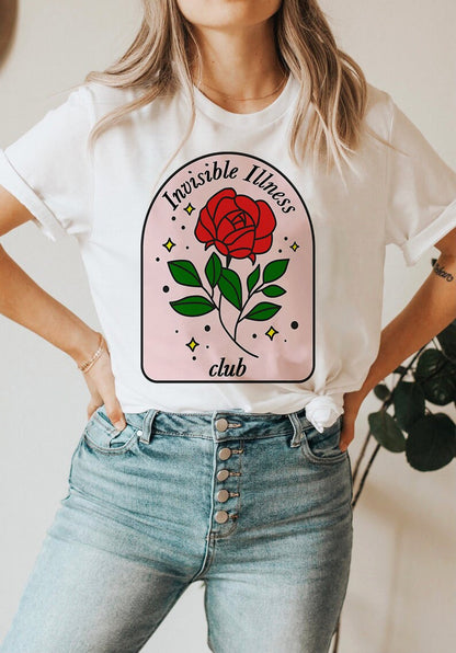 Invisible illness club shirt