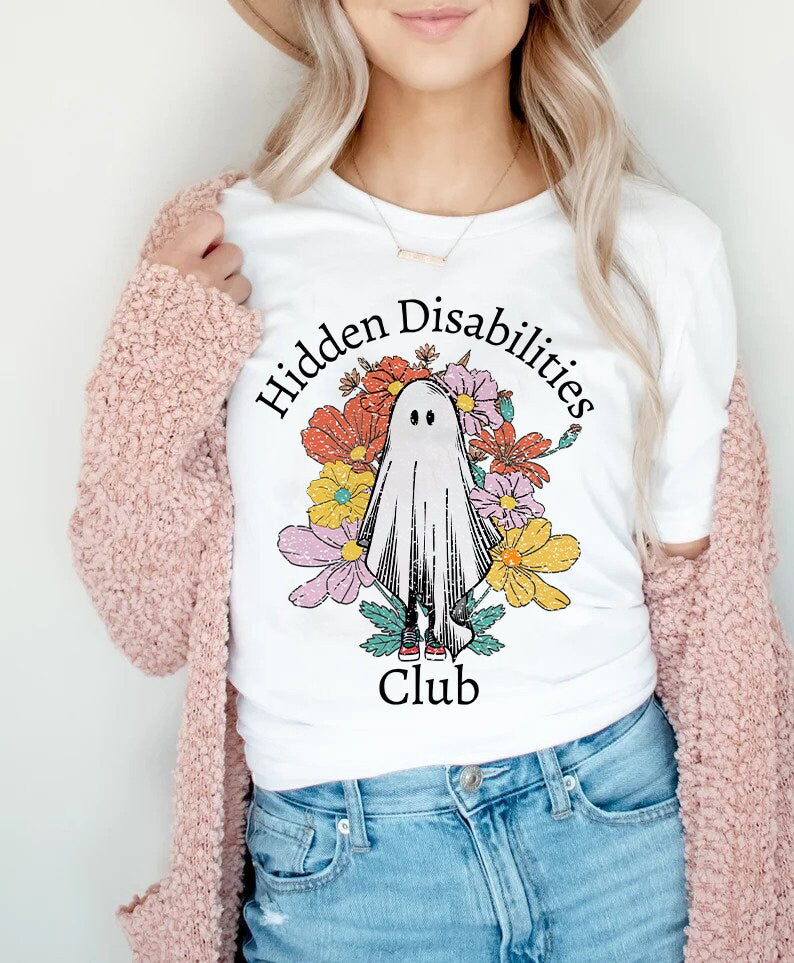 Hidden disability club shirt