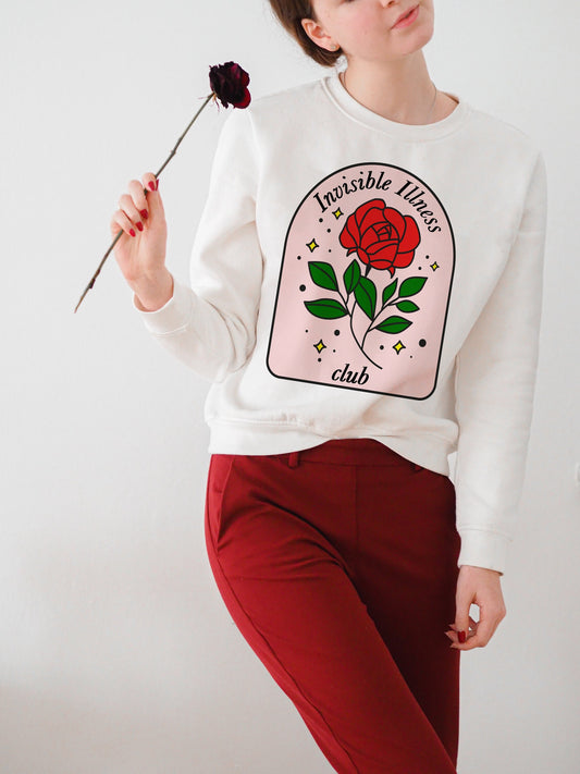 Invisible illness club sweatshirt