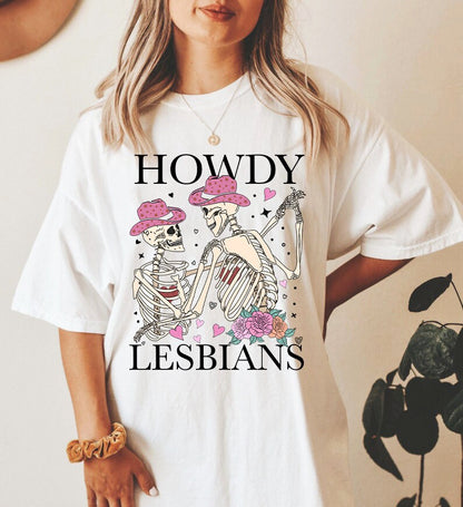 howdy lesbians shirt