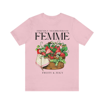 Friendly neighborhood femme shirt