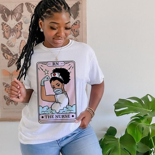 Black nurse shirt