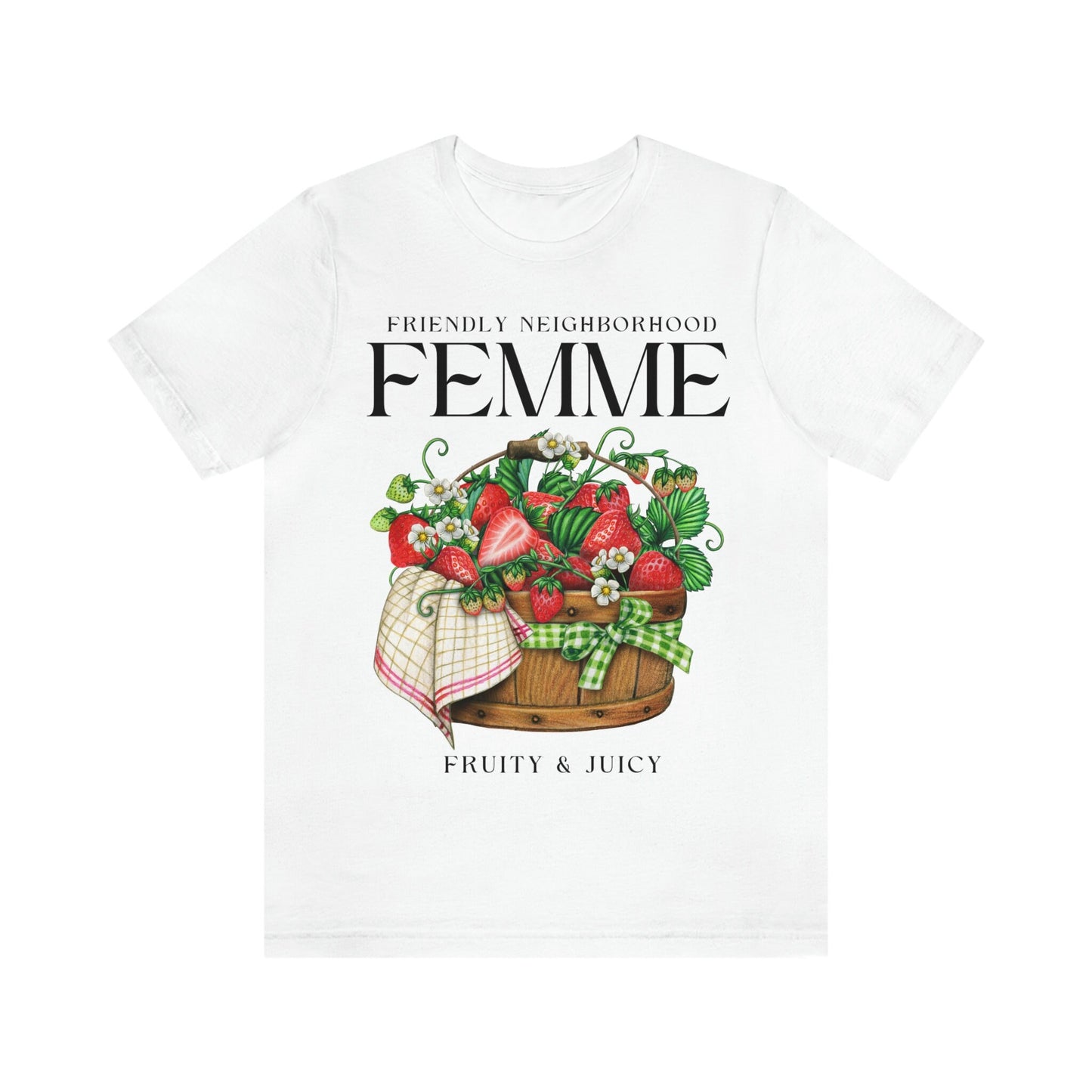 Friendly neighborhood femme shirt