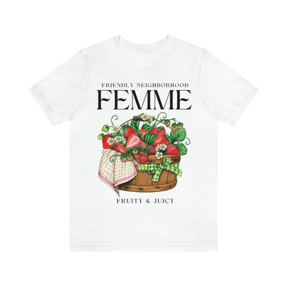 Friendly neighborhood femme shirt