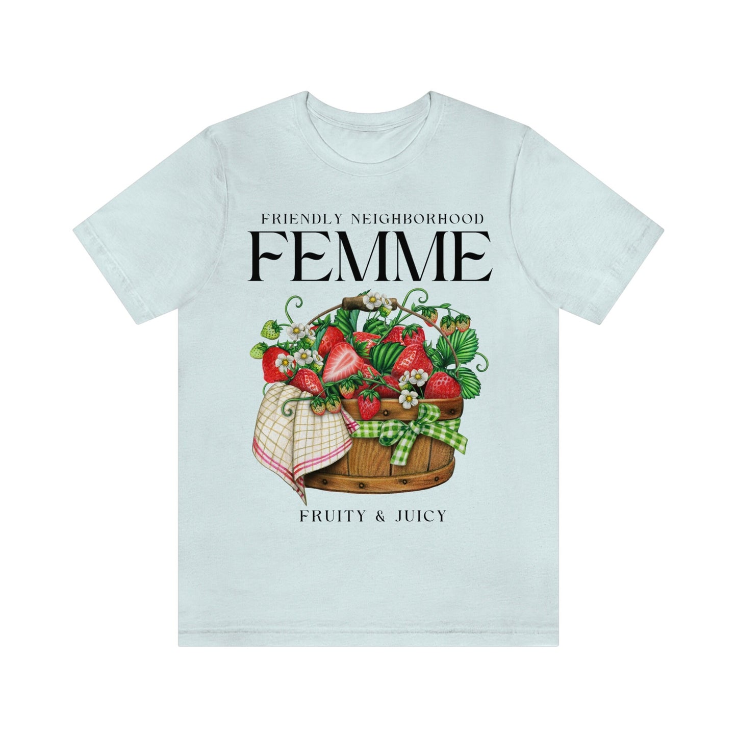 Friendly neighborhood femme shirt