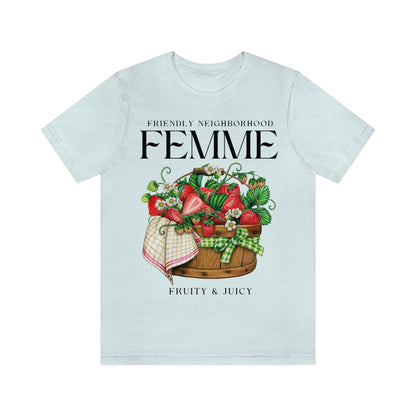 Friendly neighborhood femme shirt