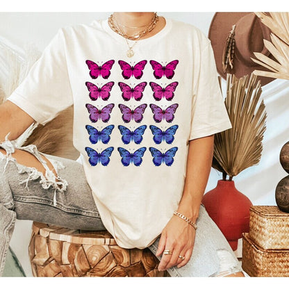 Bisexual butterflies shirt