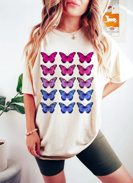 Bisexual butterflies shirt