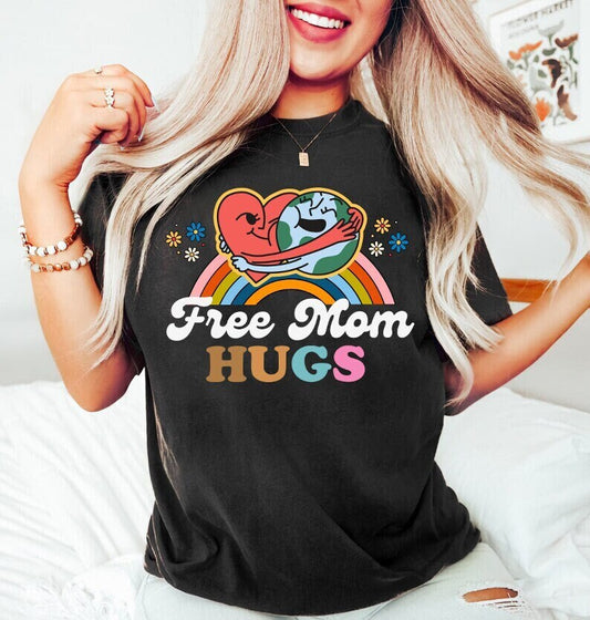 Free mom hugs shirt