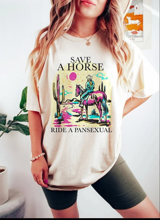ride a pansexual shirt