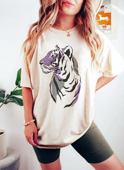 Asexual tiger shirt