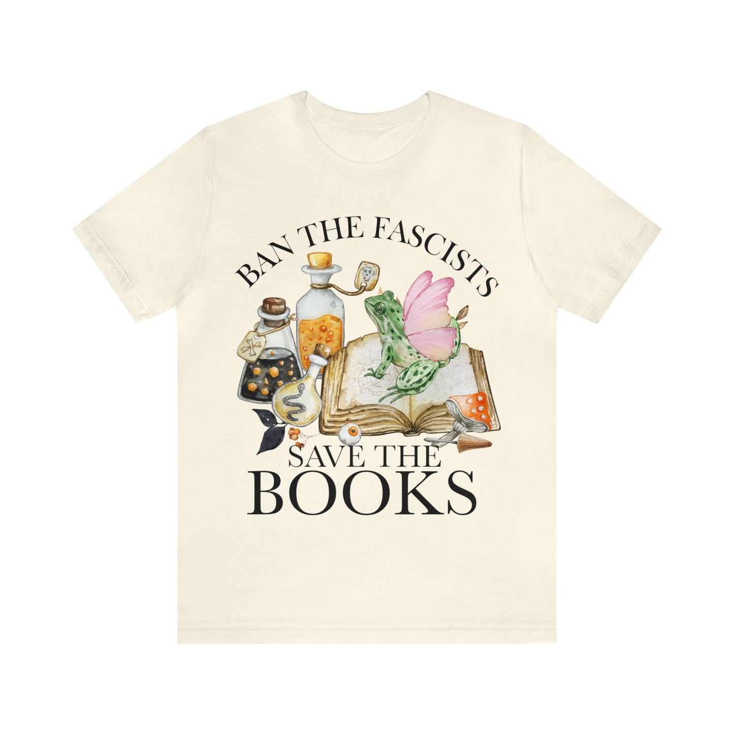 Ban the fascists save the books shirt