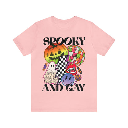 Spooky and gay shirt