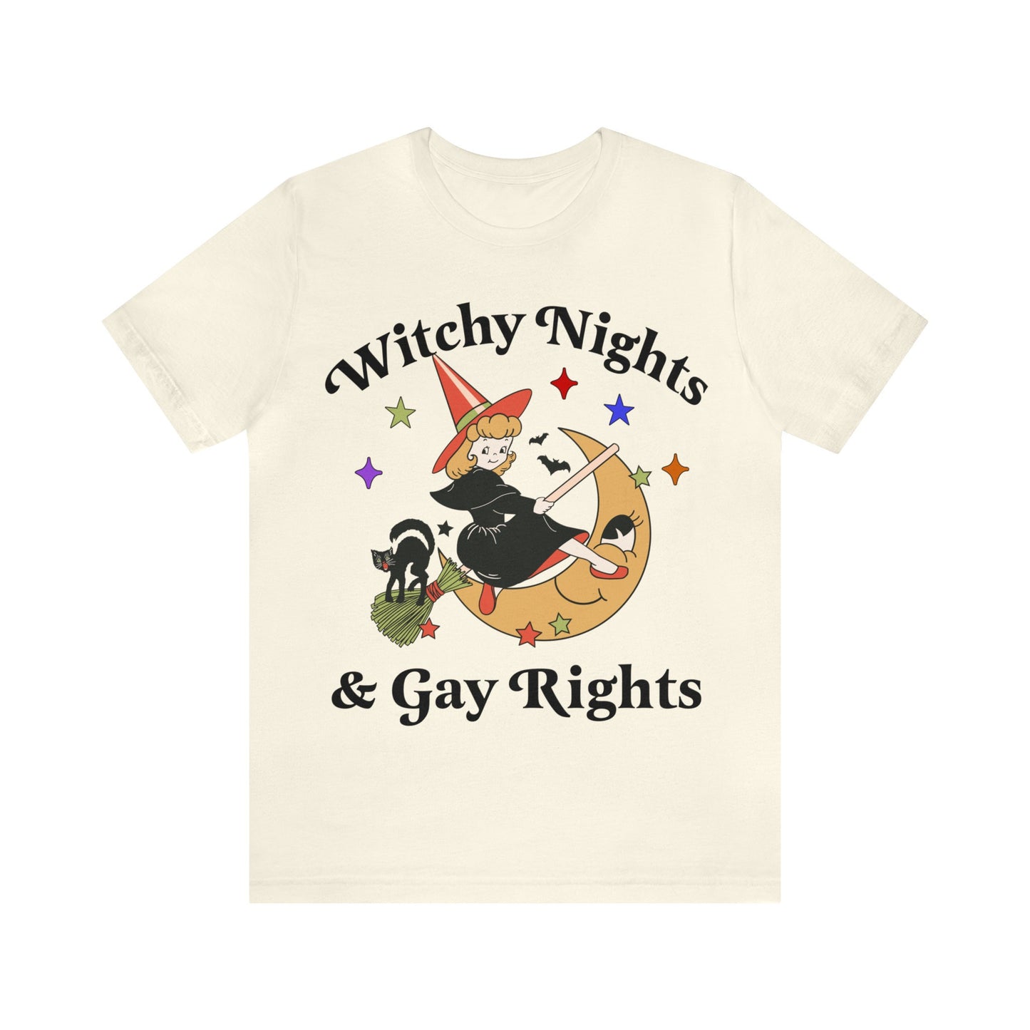 Witchy nights and gay rights shirt