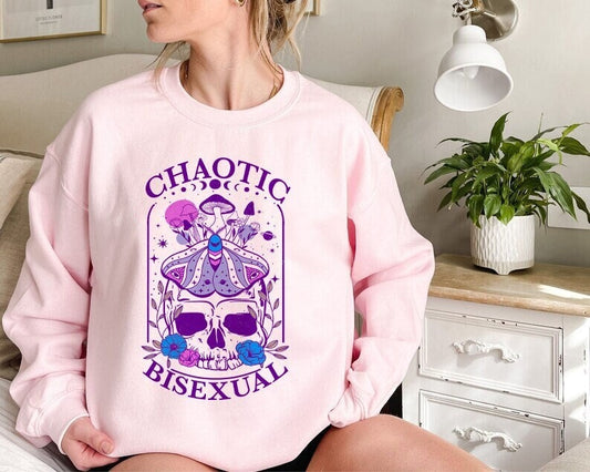 Chaotic bisexual sweatshirt