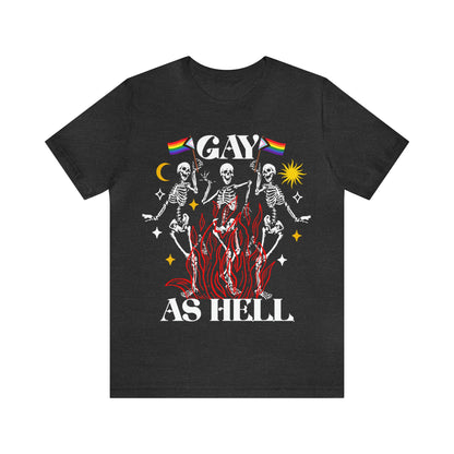 gay as hell shirt