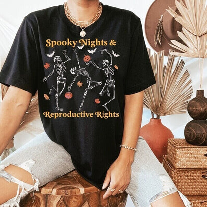 Spooky nights and reproductive rights shirt