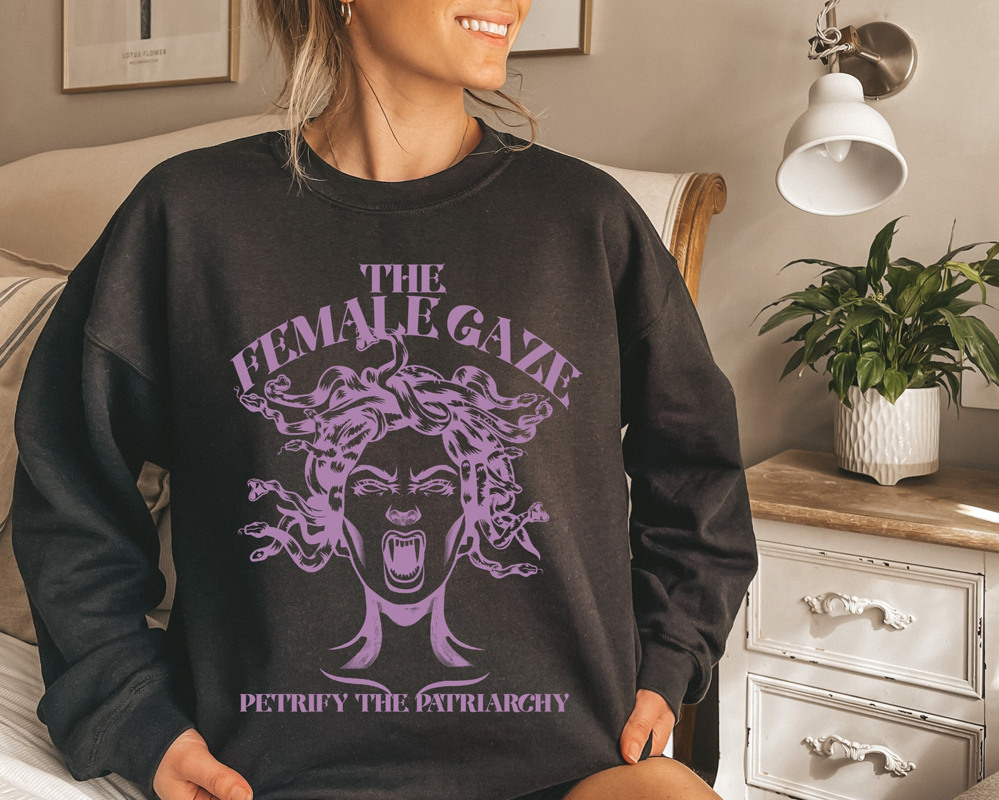 The female gaze sweatshirt
