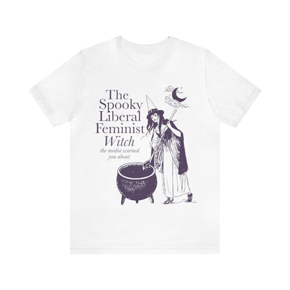 The Spooky Liberal Feminist Witch shirt