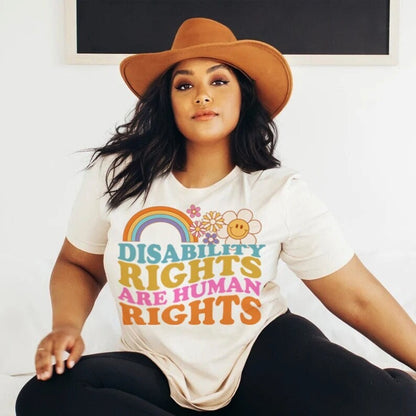 Disability rights are human rights shirt