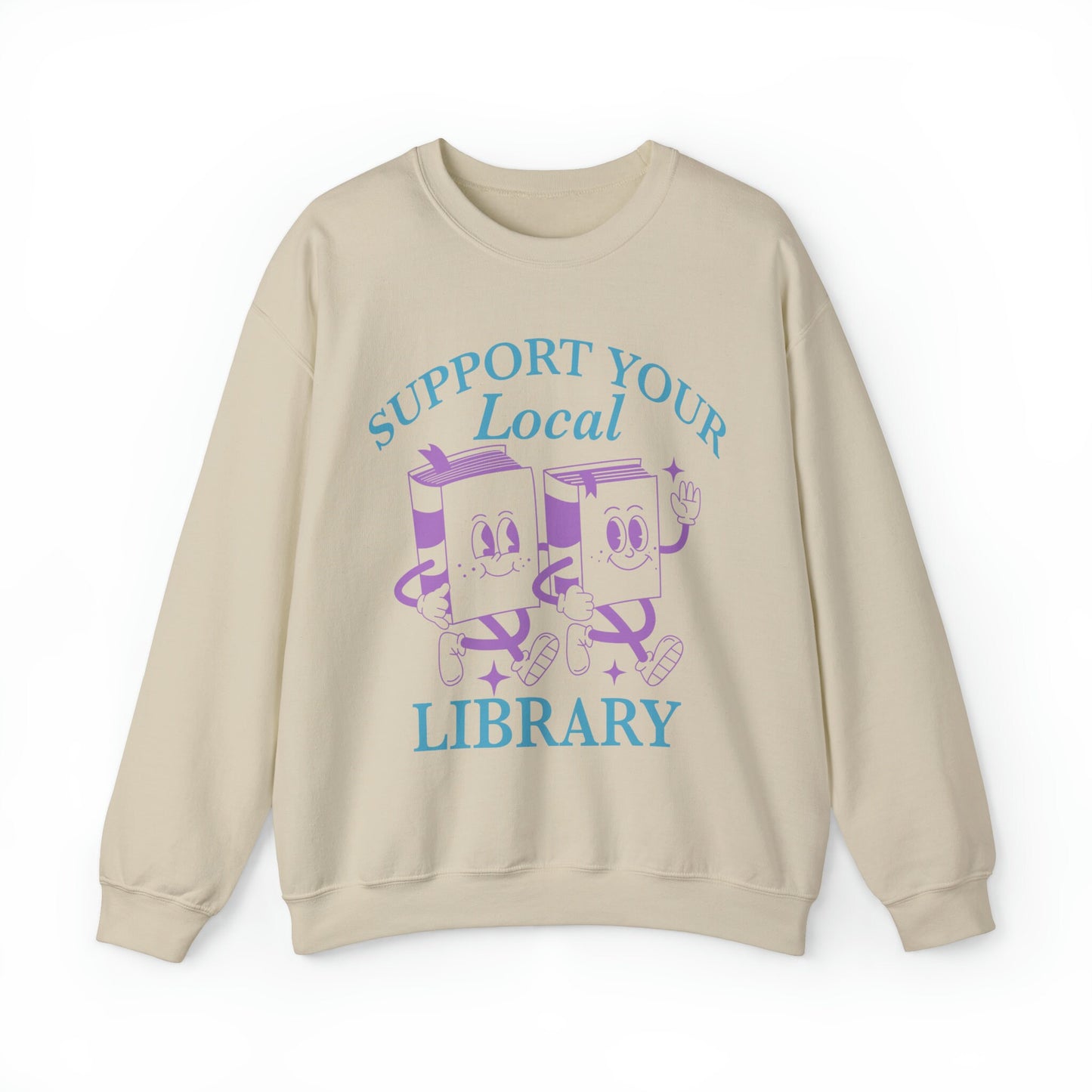 Support your local library sweatshirt