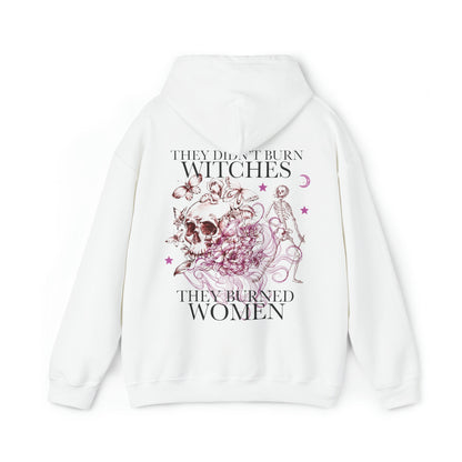 They didnt burn witches they burned women hoodie | feminist hoodie | goth feminist | spooky liberal | feminist witch | activism | leftist