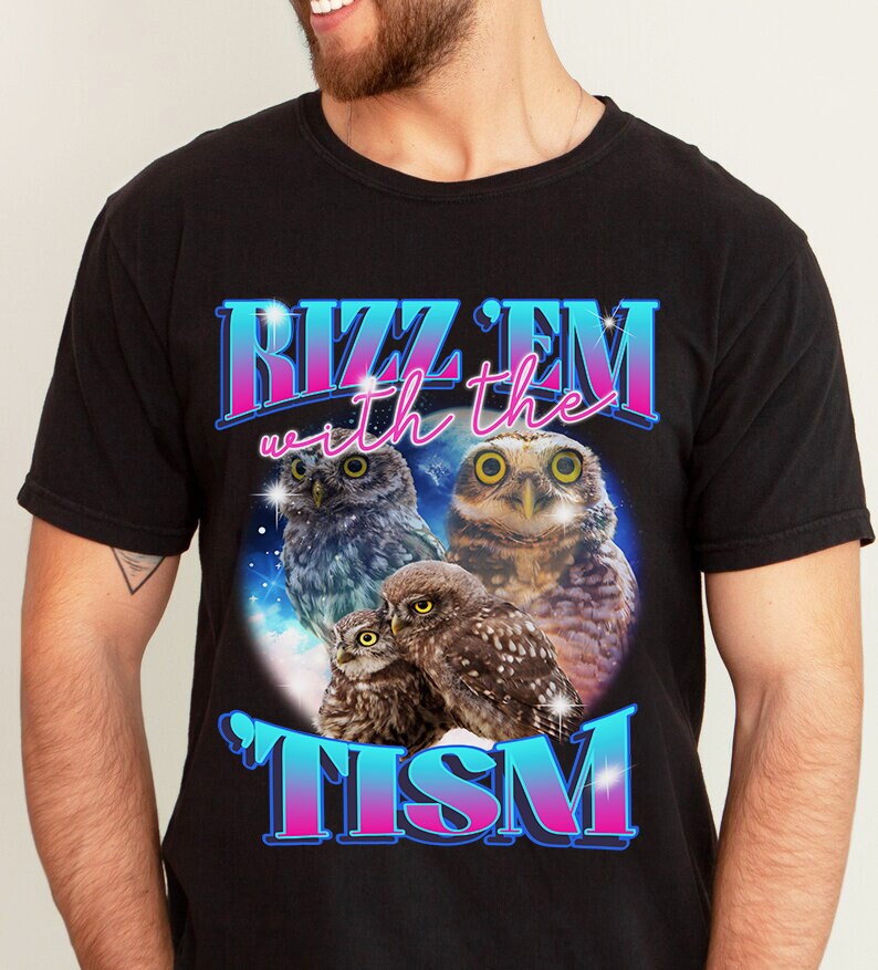 Comfort Colors | Rizz em with the tism shirt