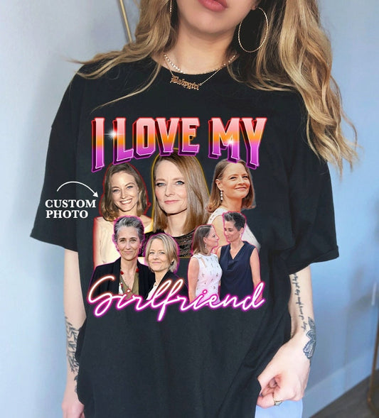 Personalized lesbian girlfriend shirt