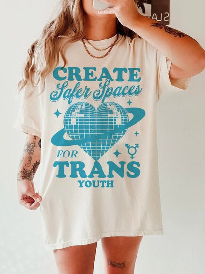 Create safer spaces for trans youth shirt