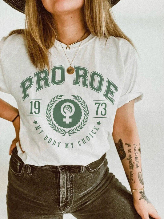 Pro roe v wade election shirt