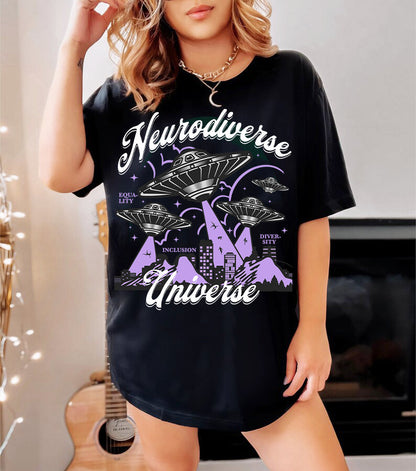 Neurodiverse universe shirt