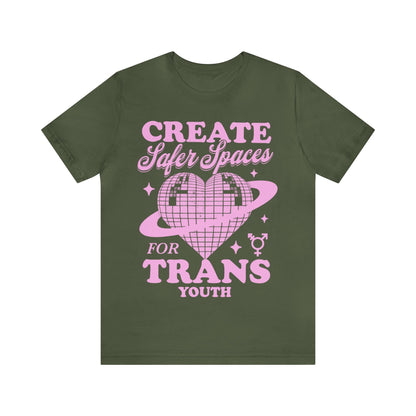 Create safer spaces for trans youth shirt