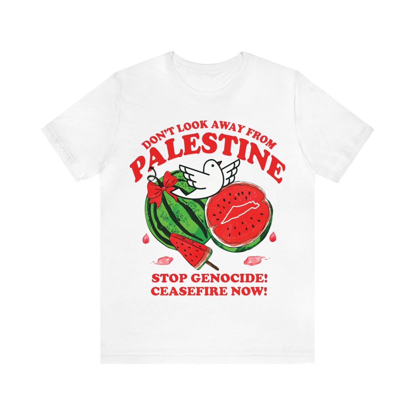 Don't look away from palestine