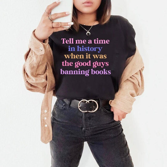 Tell me a time in history when it was the good guys banning books
