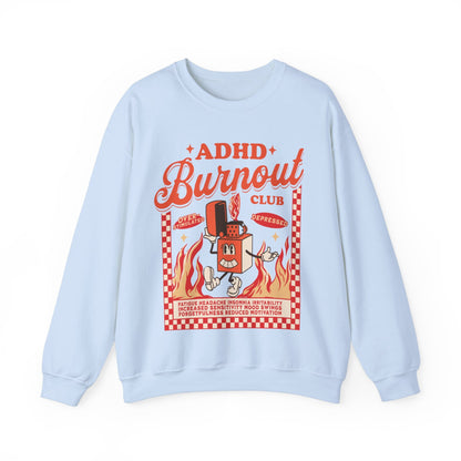 Adhd burnout sweatshirt | neurodiversity sweatshirt | anxiety sweatshirt | audhd | neurospicy | empathy sweatshirt | slp | bcba | autism