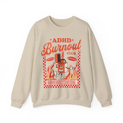 Adhd burnout sweatshirt | neurodiversity sweatshirt | anxiety sweatshirt | audhd | neurospicy | empathy sweatshirt | slp | bcba | autism