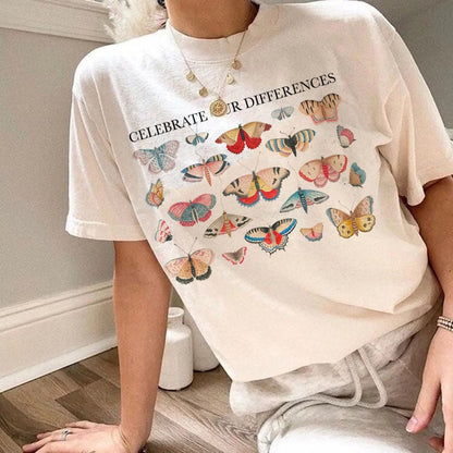 Celebrate our differences | neurodiversity affirming | neurodiversity preschool | autism acceptance | bcba shirt | audhd | autism mom | aba