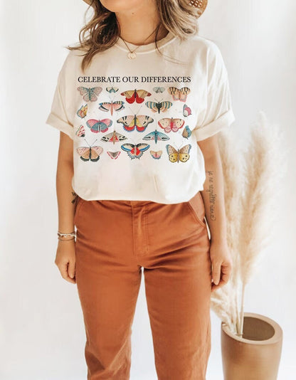 Celebrate our differences | neurodiversity affirming | neurodiversity preschool | autism acceptance | bcba shirt | audhd | autism mom | aba