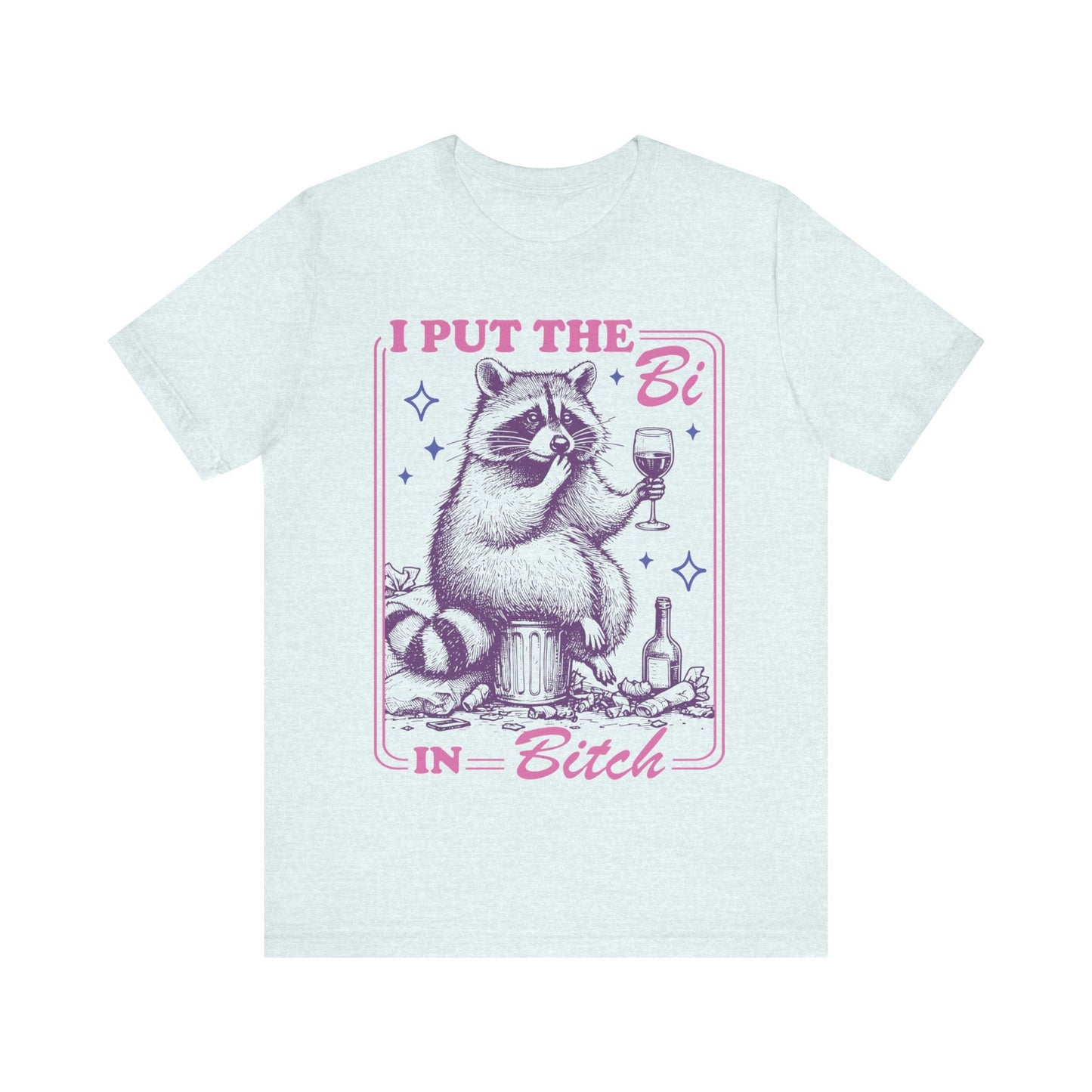 I put the bi in bitch | bisexual shirt | bi pride shirt | subtle bisexual | pride merch | funny bisexual | bi clothing | bisexual sweater