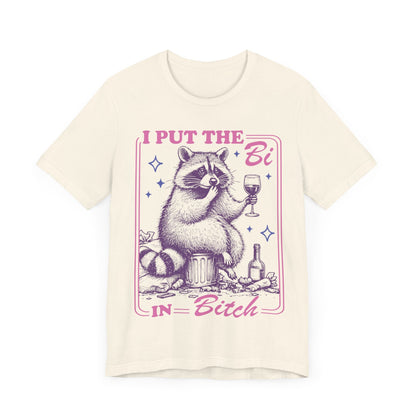 I put the bi in bitch | bisexual shirt | bi pride shirt | subtle bisexual | pride merch | funny bisexual | bi clothing | bisexual sweater