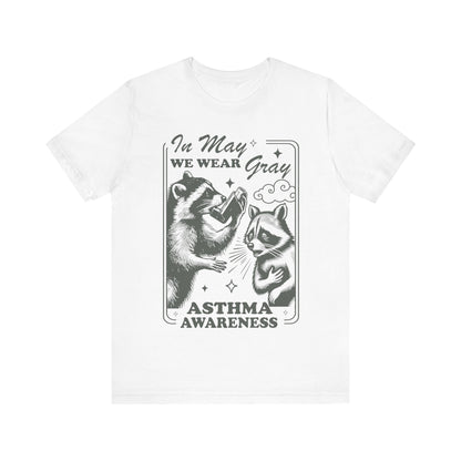 In may we wear gray | asthma awareness | asthma shirt | asthma month | support squad | allergy | asthma warrior | asthma gift | lung cancer