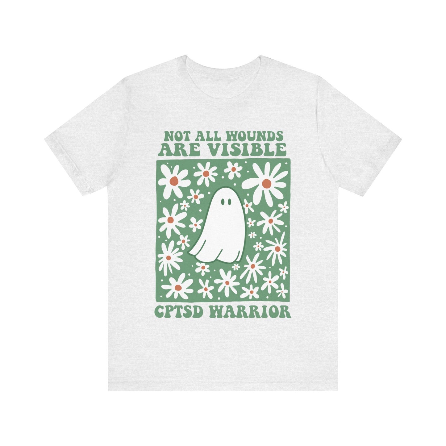 Not all wounds are visible shirt | cptsd | trauma and the brain | suicide awareness | mental health month | ati mental health | bcba shirt