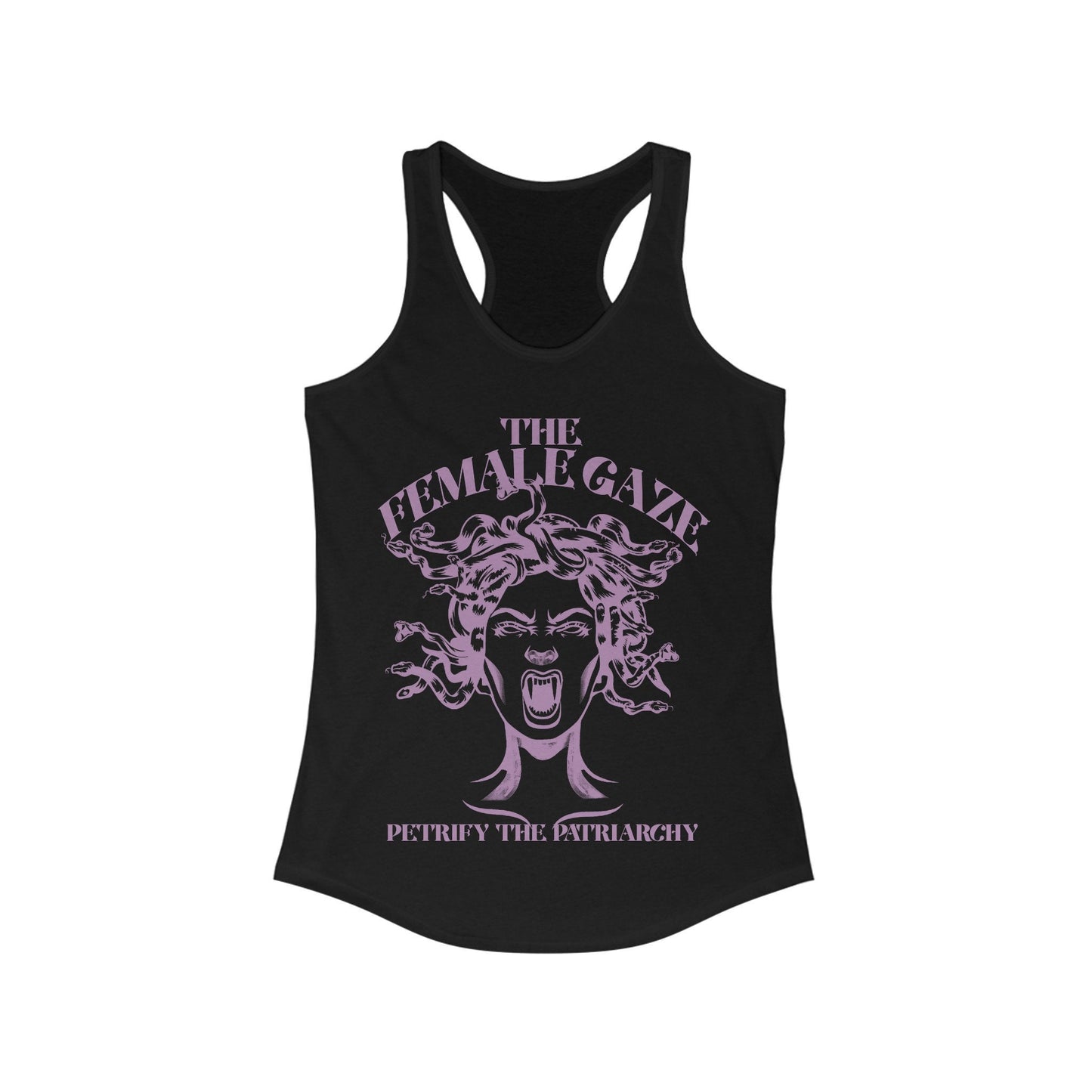The female gaze tank top | feminist tank top | petrify the patriarchy | burn the patriarchy | smash the patriarchy | hex the patriarchy |