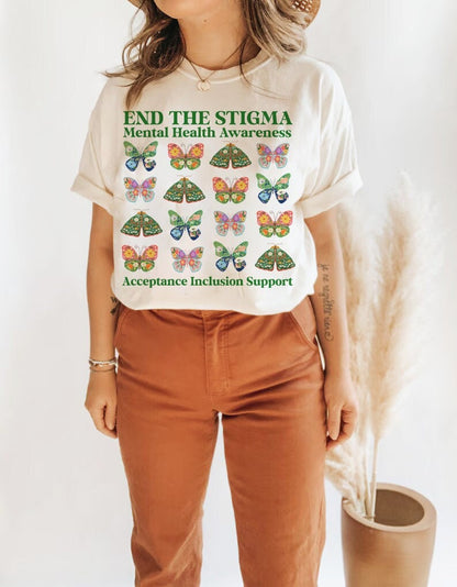Mental health awareness | mental health month | mental health holiday shirt | nursing school mental health | outdoorsy mental health | bcba